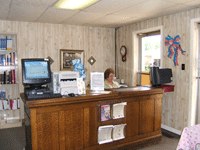 Adamsville Public Library's Circulation Desk